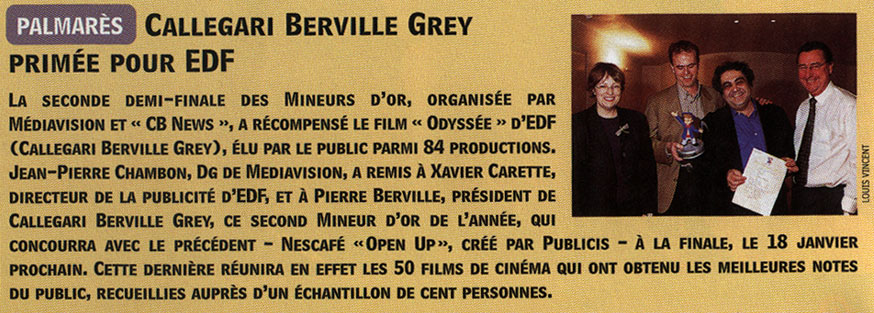 CB NEWS — archive Pressbook Alain Escalle, page 1